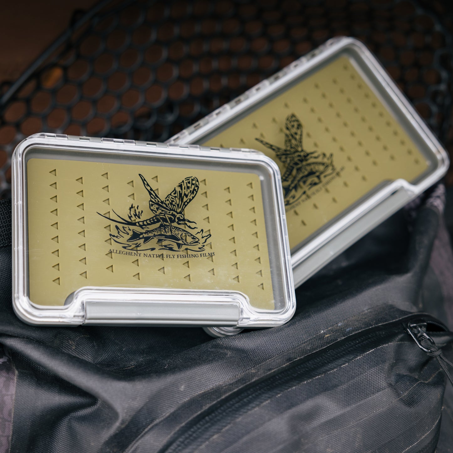 Logo Fly Boxes - Fear The Hatch Design