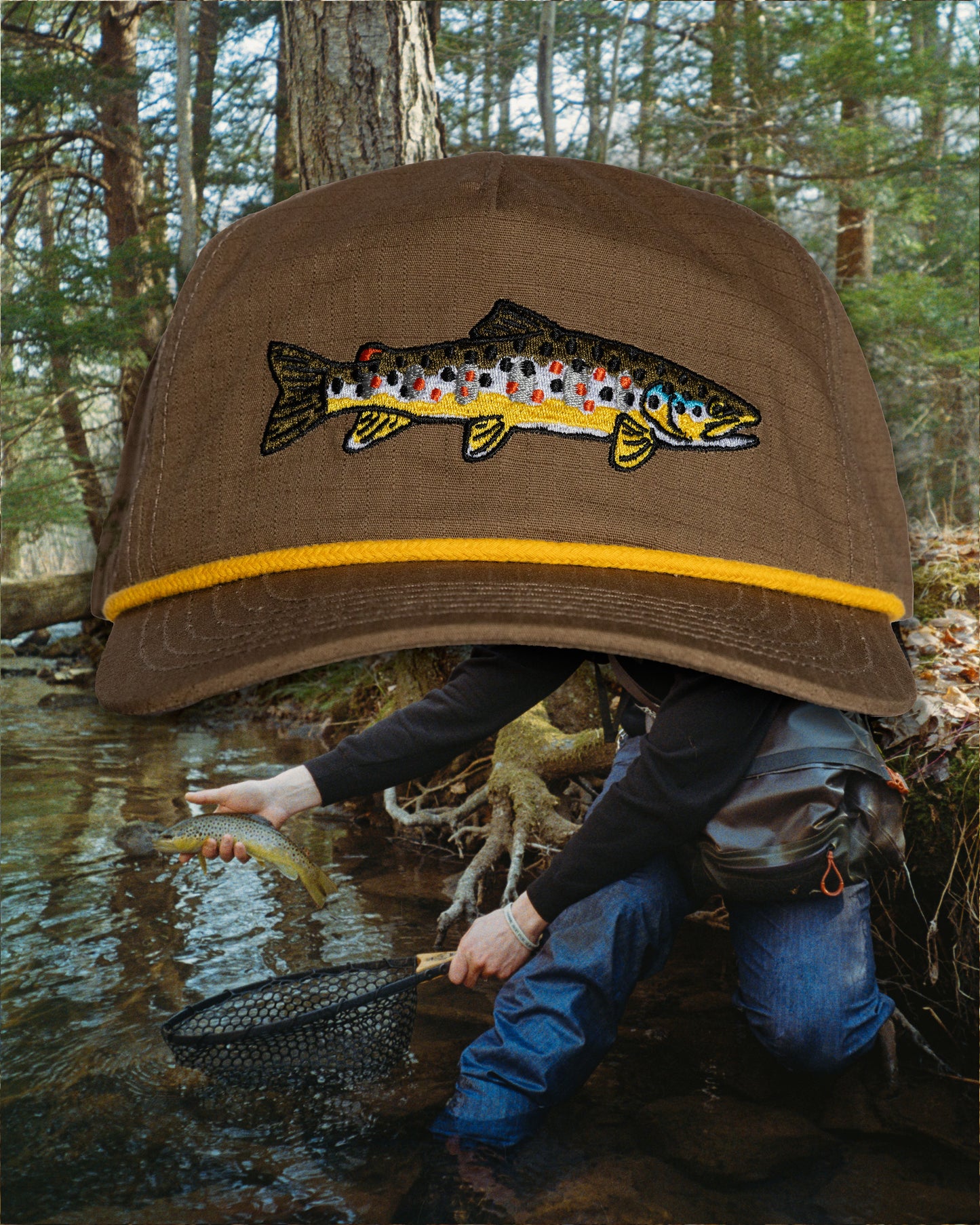 Wild Brown Trout Hat