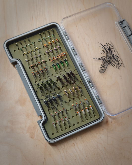 'Confidence Box' Loaded Nymph Box - Locally Hand Tied