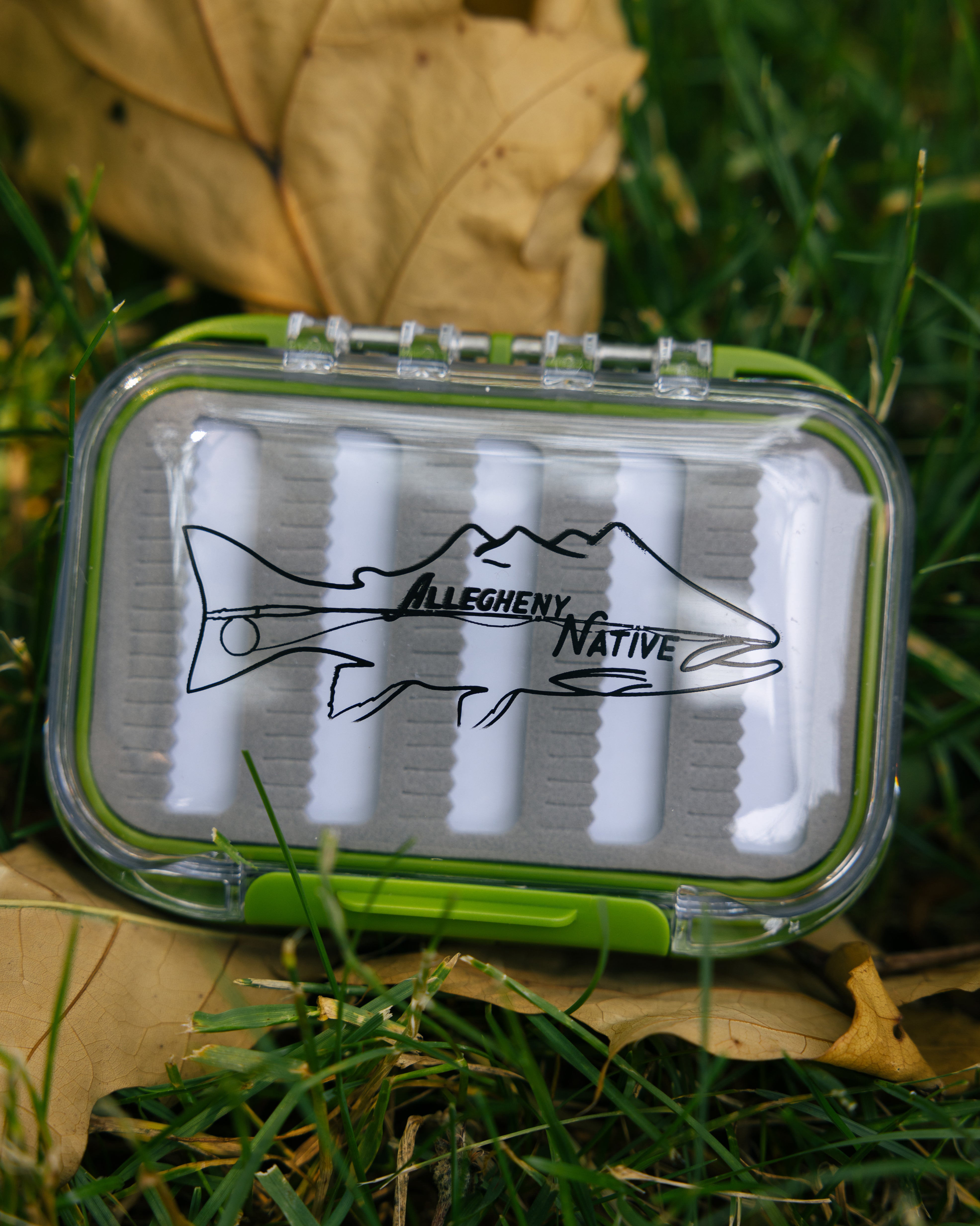 Logo Fly Boxes - Discounted (left overs/flawed) – Allegheny Native