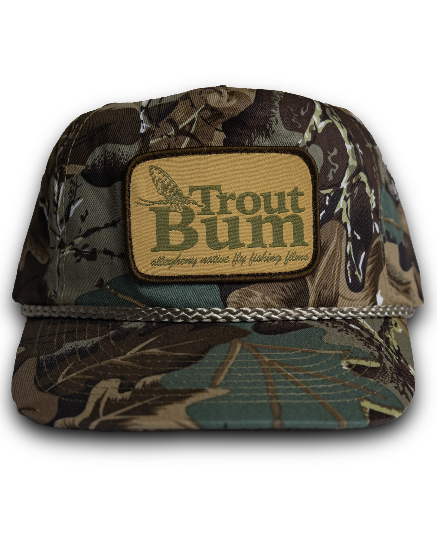 Trout Bum Vintage Camo Hat