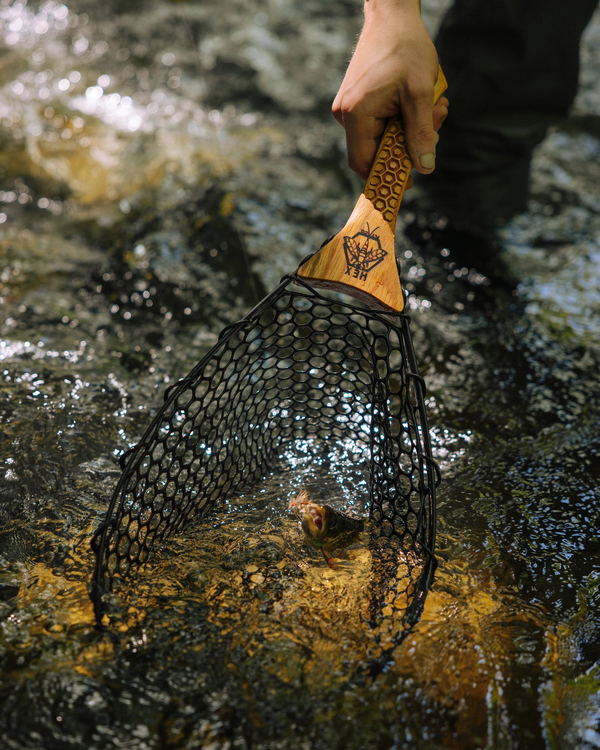 abenaki fishing net Hex Fly Co Net – Allegheny Native Films