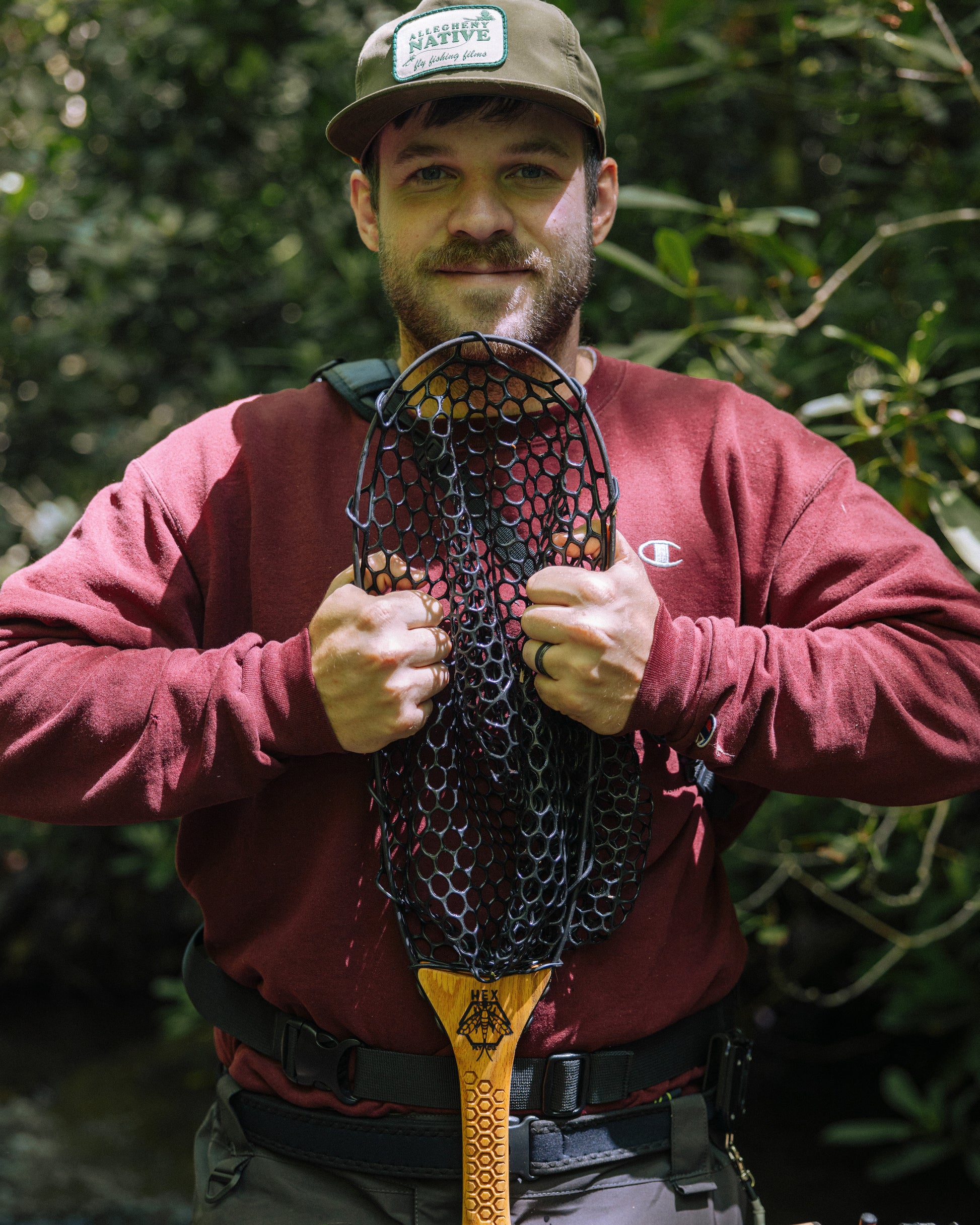best hexagonal fishing net Hex Fly Co Net – Allegheny Native Films