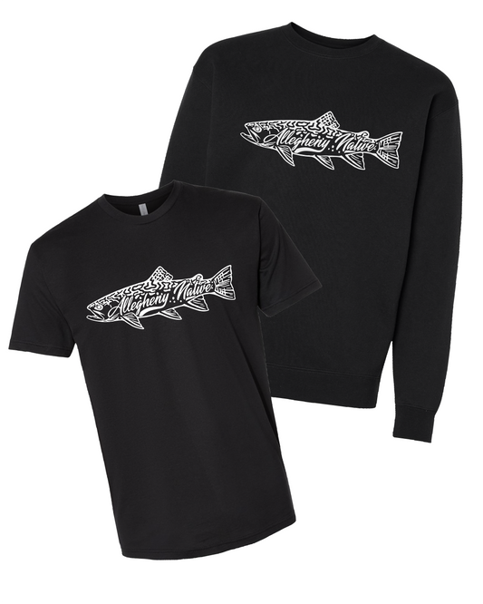 New Black AN Brookie Logo T-Shirt & Logo Bundle
