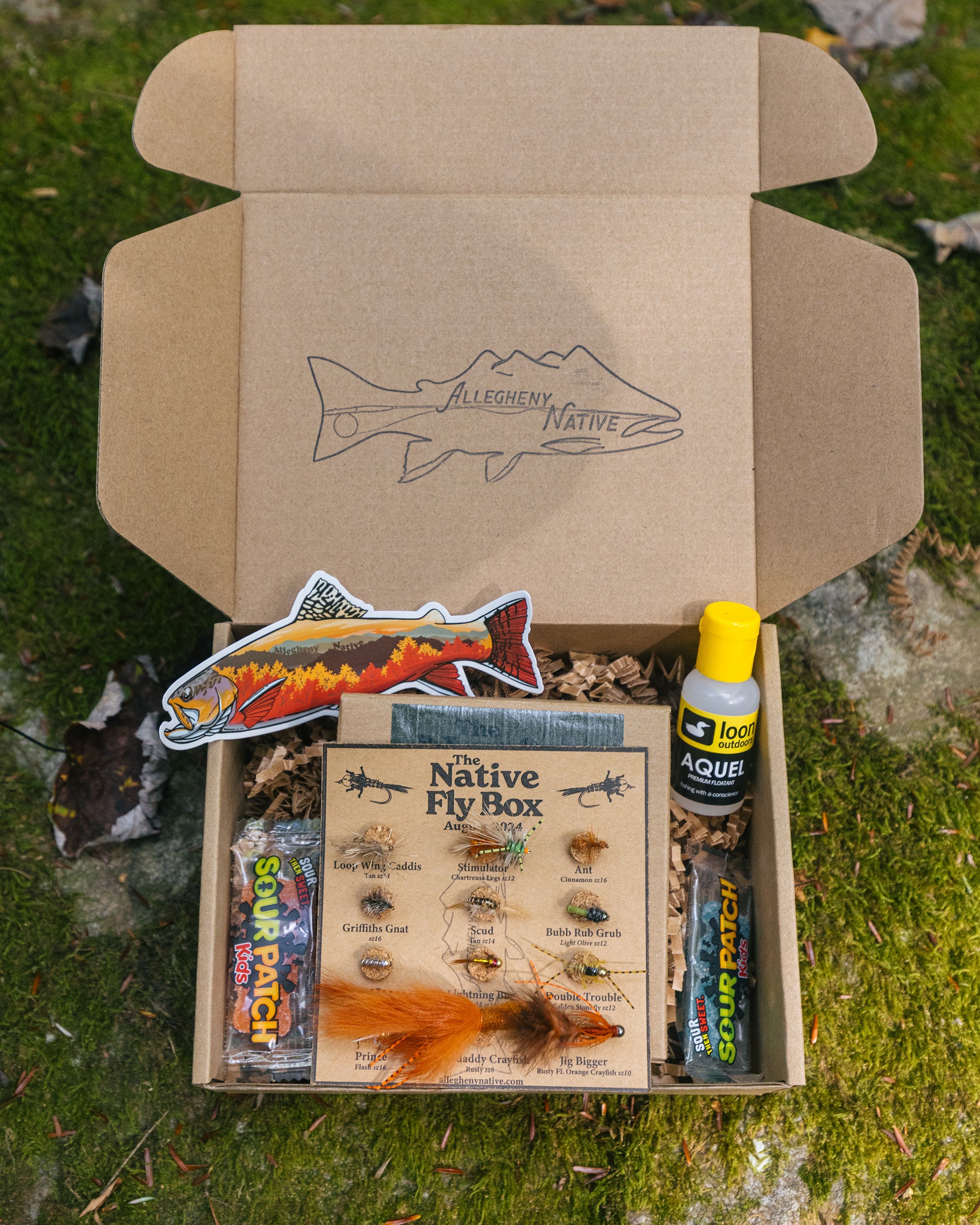 best fly fishing monthly box The Native Fly Box – Allegheny Native Films