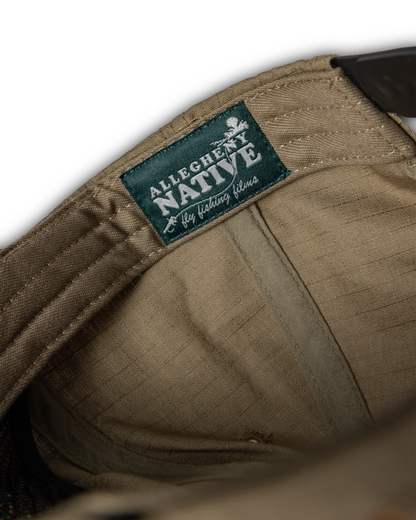 Fear The Hatch 2 Hat - Caddis & Brown Trout