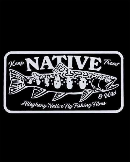 Keep Trout Native & Wild Decal