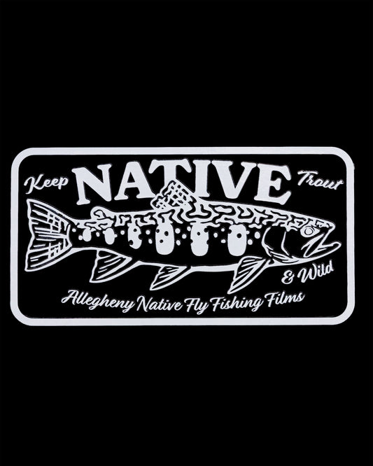 Keep Trout Native & Wild Decal