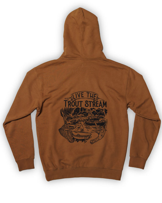 Live The Trout Stream Hoodie