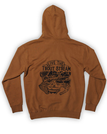 Live The Trout Stream Hoodie