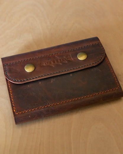 Leather Fly Wallet Large