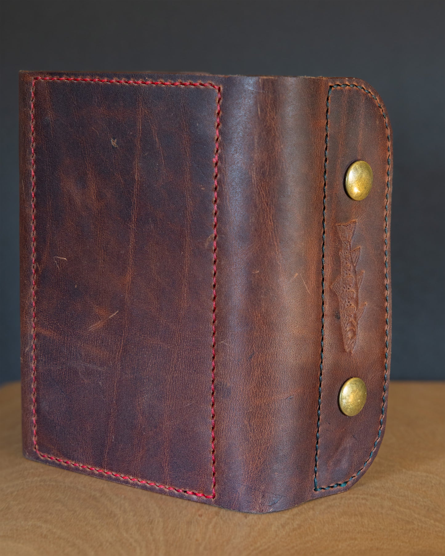 Leather Fly Wallet Large
