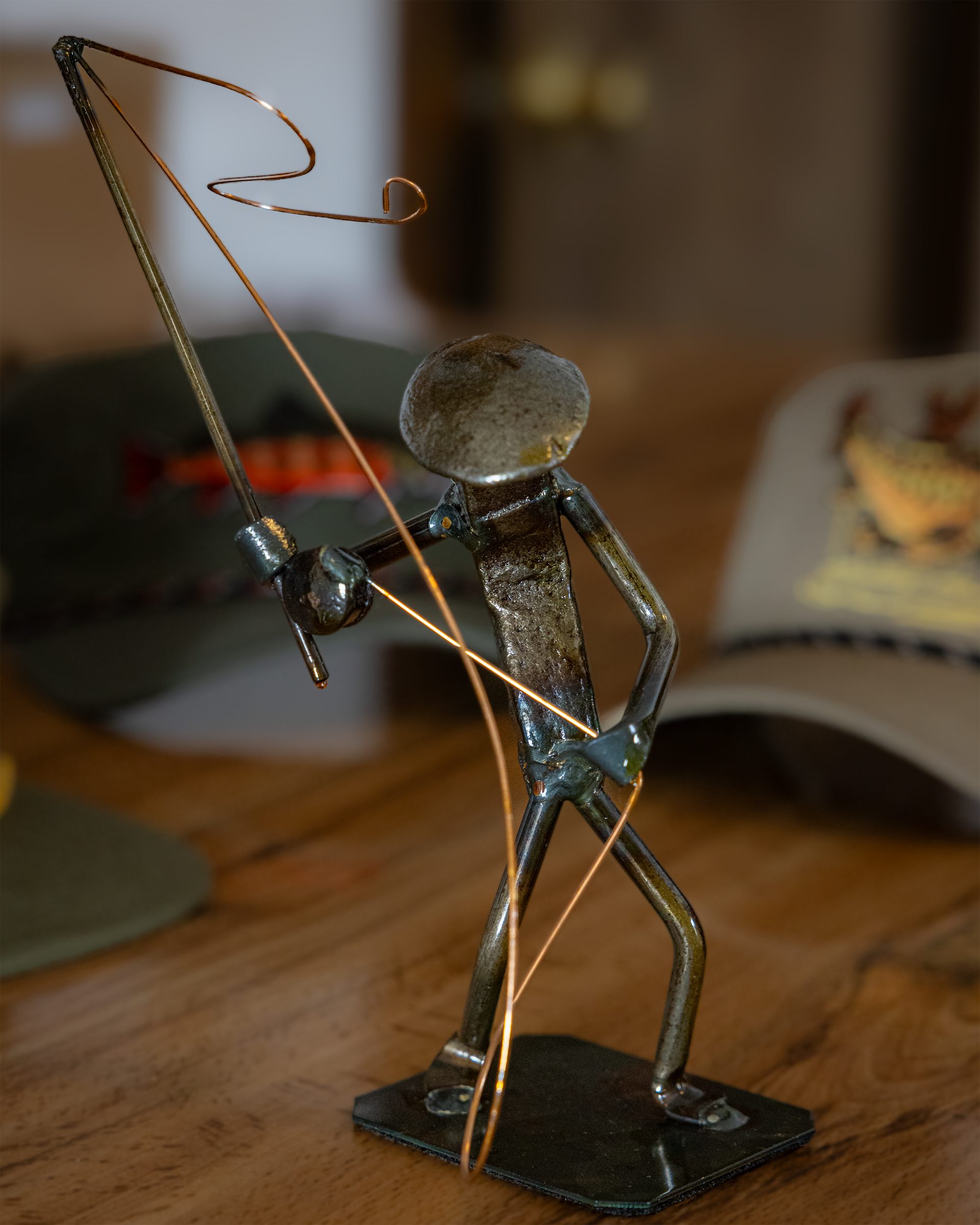 ルアー・フライ 91s Smith MARRYAT Wood FLY Line Stocker Fly Fishing Railroad Spike Sculpture – Allegheny Native Films