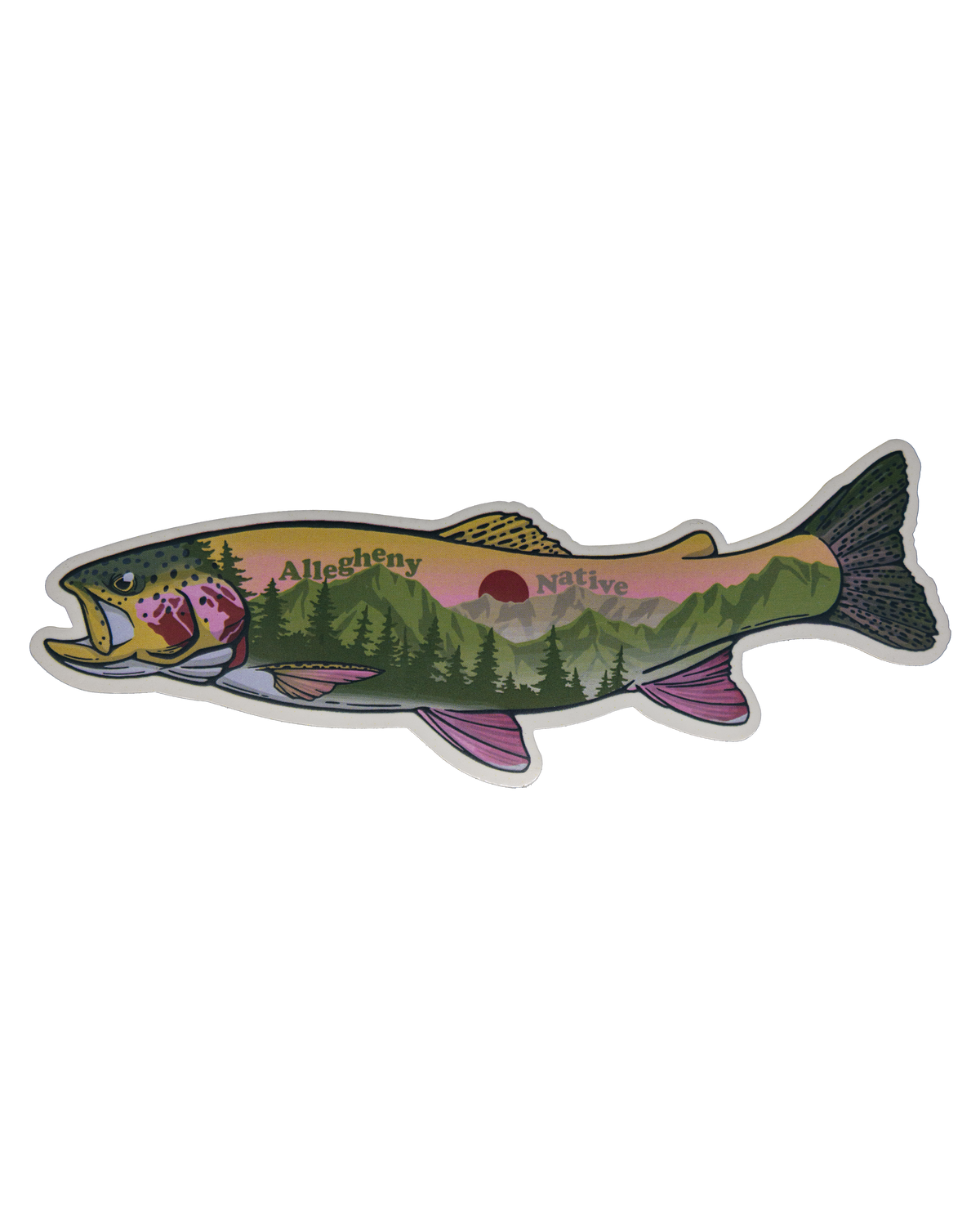 Trout Designs Sticker Bundle – Allegheny Native Films