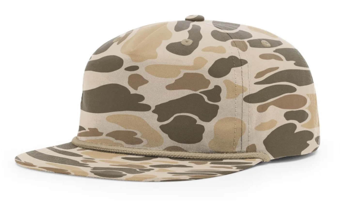 Trout Bum Camo Richardson Rope Hat