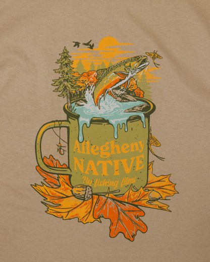 Trout Coffee Tee