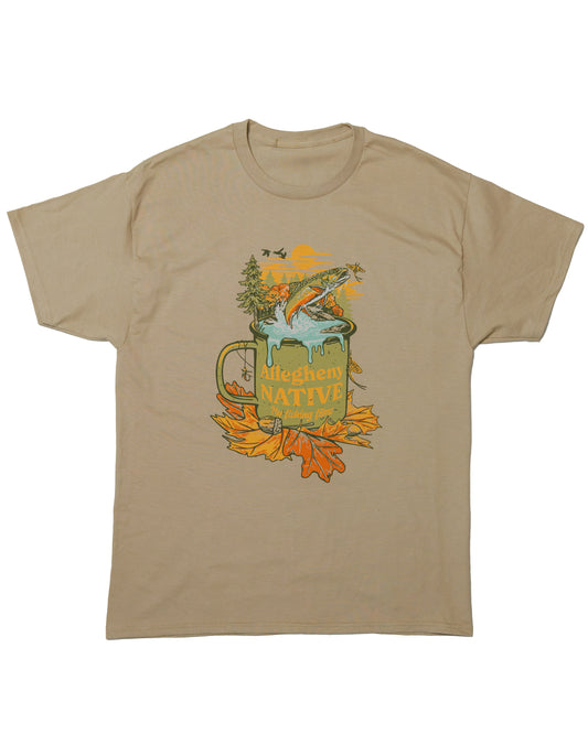 Trout Coffee Tee