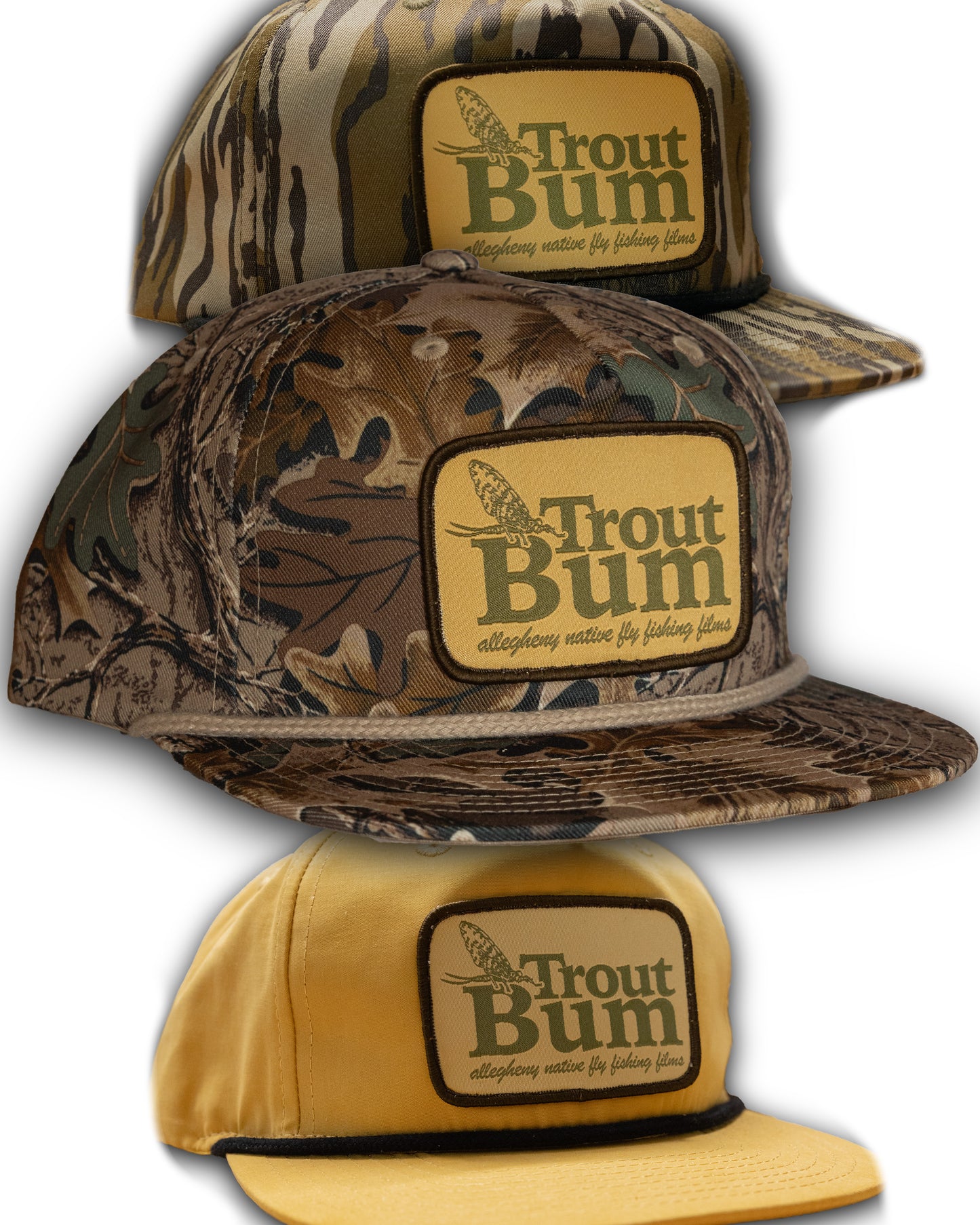 Trout Bum Camo Richardson Rope Hat
