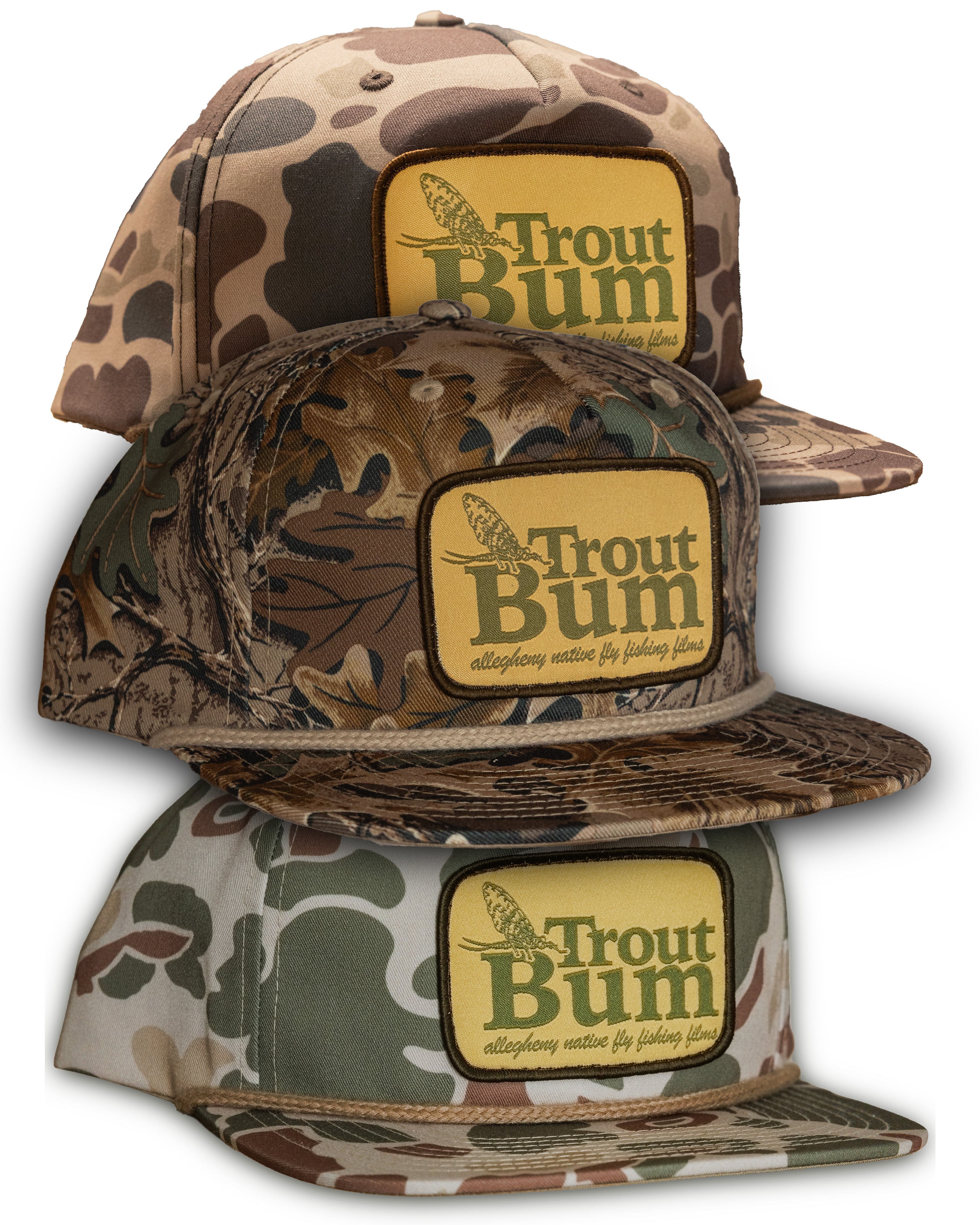 Allegheny Native Trout Bum Camo Hat – Allegheny Native Films