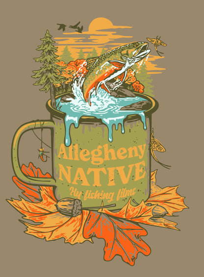 Trout Coffee Tee