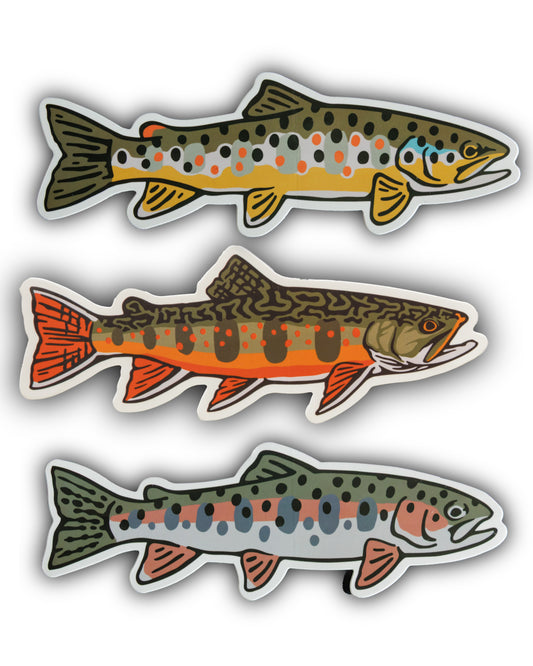 Wild Trout Sticker Bundle